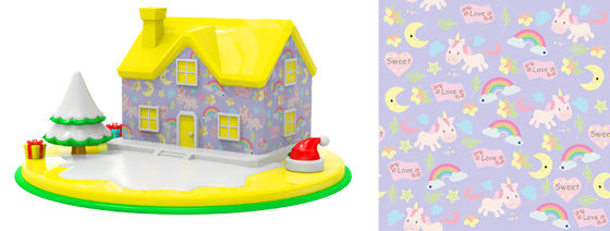 acheter L'essai sensoriel de silicone inoffensif du puzzle des enfants joue le bâtiment de logement créatif des enfants empilant des blocs de silicone online manufacture
