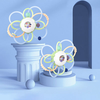 acheter Musique Toy Manhattan Hand Grab Ball de morsure de bébé de bâton de meulage de dent de silicone de bébé online manufacture