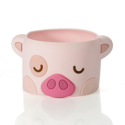 Dispositif audio intelligent personnalisable couverture protectrice en silicone couverture en silicone en forme de cochon