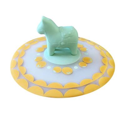 Couvercle de tasse en silicone étanche à la poussière et en céramique Coupe à thé