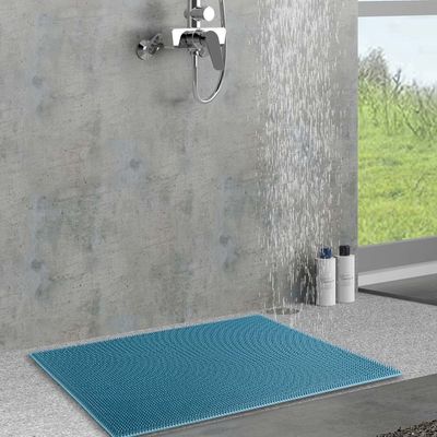 Anti glissement de silicone inoffensif et anti tapis de douche de chute pour des enfants et des personnes âgées dans la salle de bains