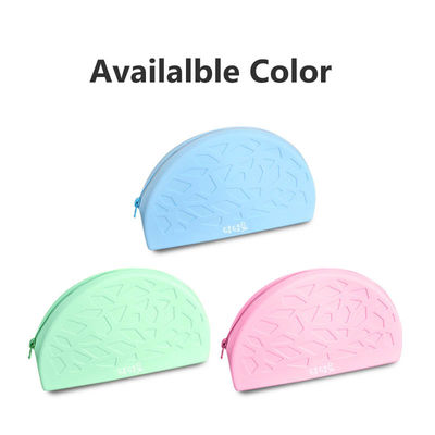 Sac de rangement cosmétique en silicone de grande capacité porte-brosses de maquillage de voyage organisateur étanche cosmétique portable
