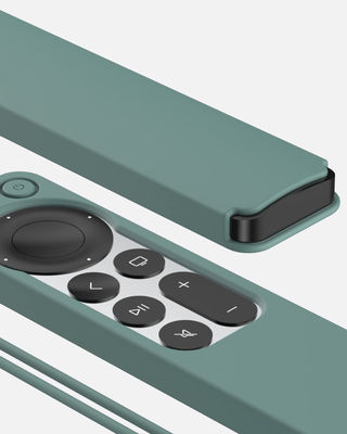 Convient pour la télécommande Apple TV Manche protectrice en silicone anti chute et manche protectrice en silicone antipoussière