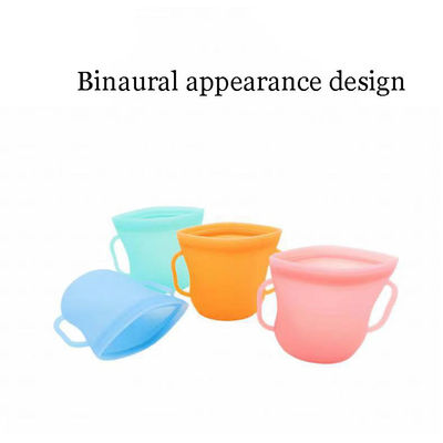Tasse amicale et non irritante de peau de lait maternel de stockage de silicone de conservation de tasse de réfrigérateur des aliments de conservation de sac