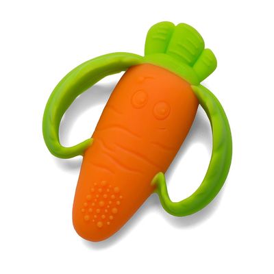 Jouet de dentition de bébé en silicone coloré 27.2g Poids réutilisable pour 3 mois et plus