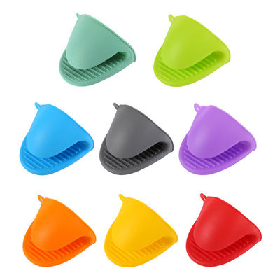 Appareils de cuisine multicolores Garniture de gants antidérapant en silicone adapté au four de cuisson résistant à la chaleur