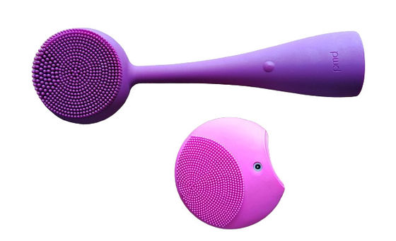 Nettoyage du visage en silicone personnalisé Brosse à dos Brosse à dos Massage du visage Retrait des casse-tête Portable Outil de soins de la peau Accès