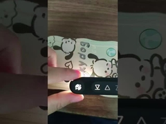 Équipement audio / électrique Bouton en caoutchouc en silicone en relief Taille personnalisée